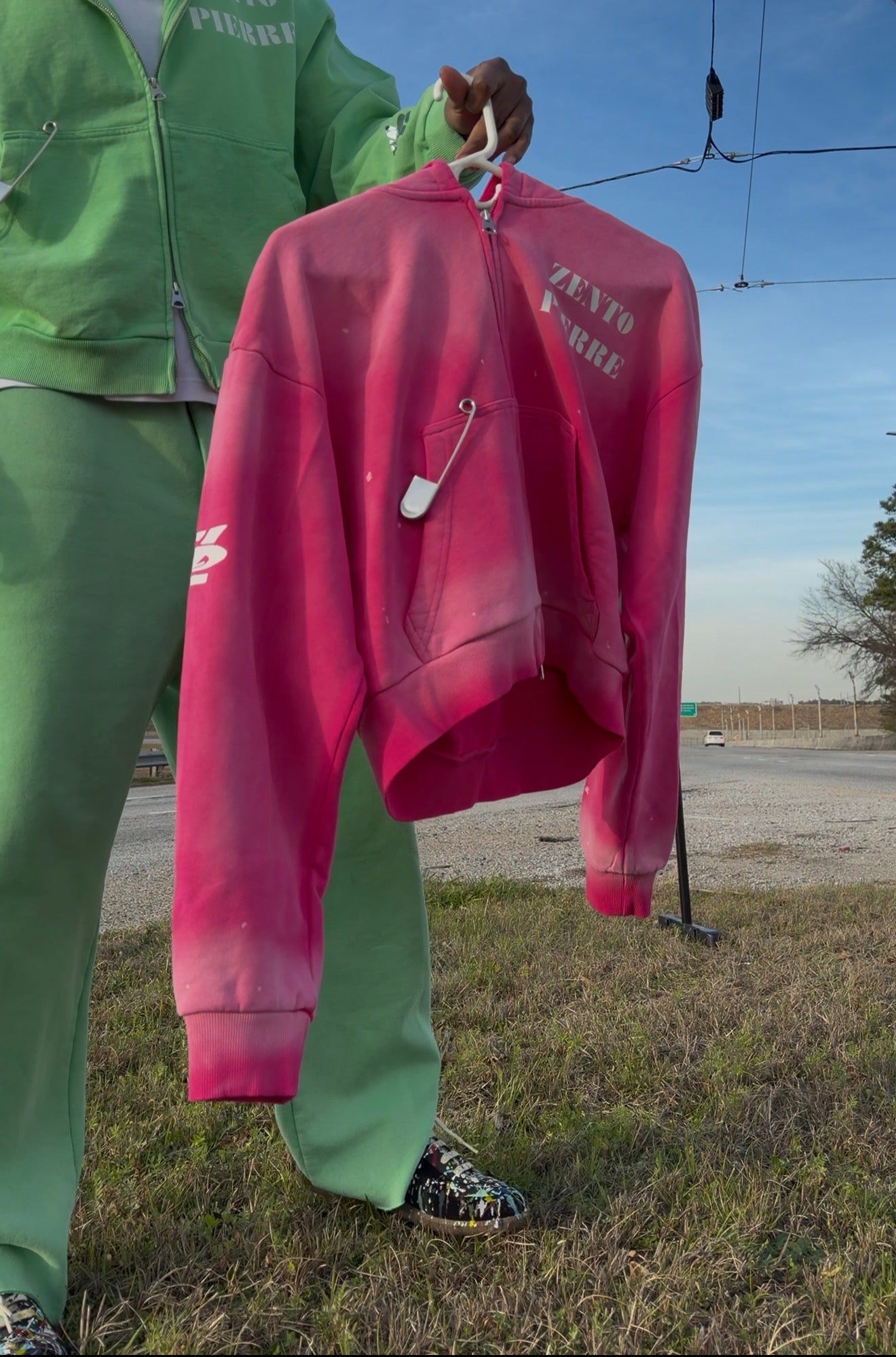 Dreamy Pink Glow Hoodie