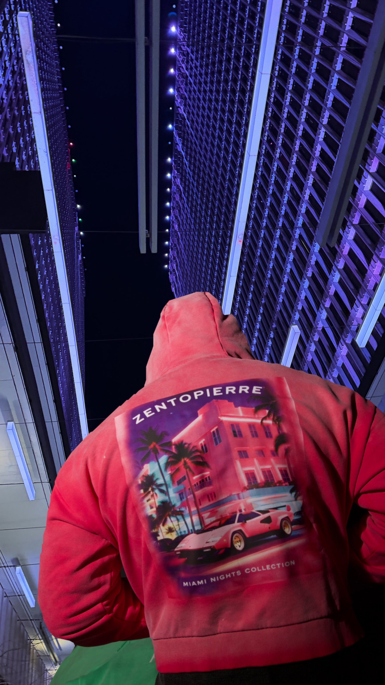 Dreamy Pink Glow Hoodie