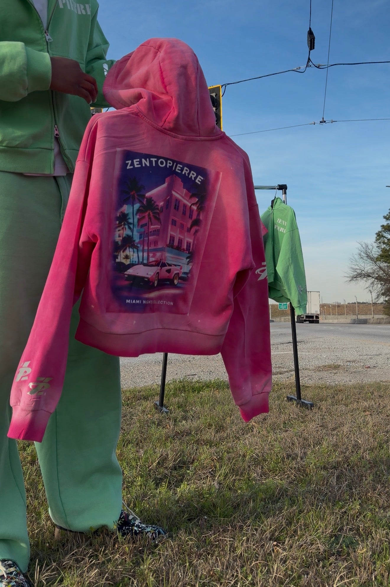 Dreamy Pink Glow Hoodie